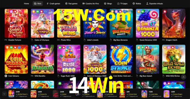 14Win: A Experiência de Casino com Jogos de Mesa ao Vivo